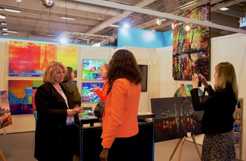 EquipHotel Paris Hotel Interior Design Fair France by german artist PLATUX