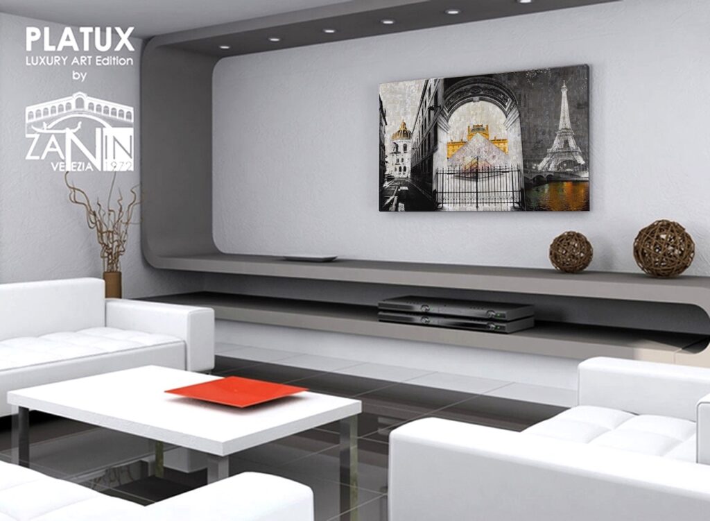 Glamour de Paris Louvre Museum 2016 PLATUX Luxury Art Mother of Pearl